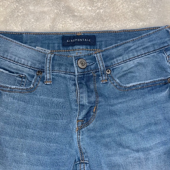 Aeropostale Skinny Jeans size 0 regular - Picture 3 of 7